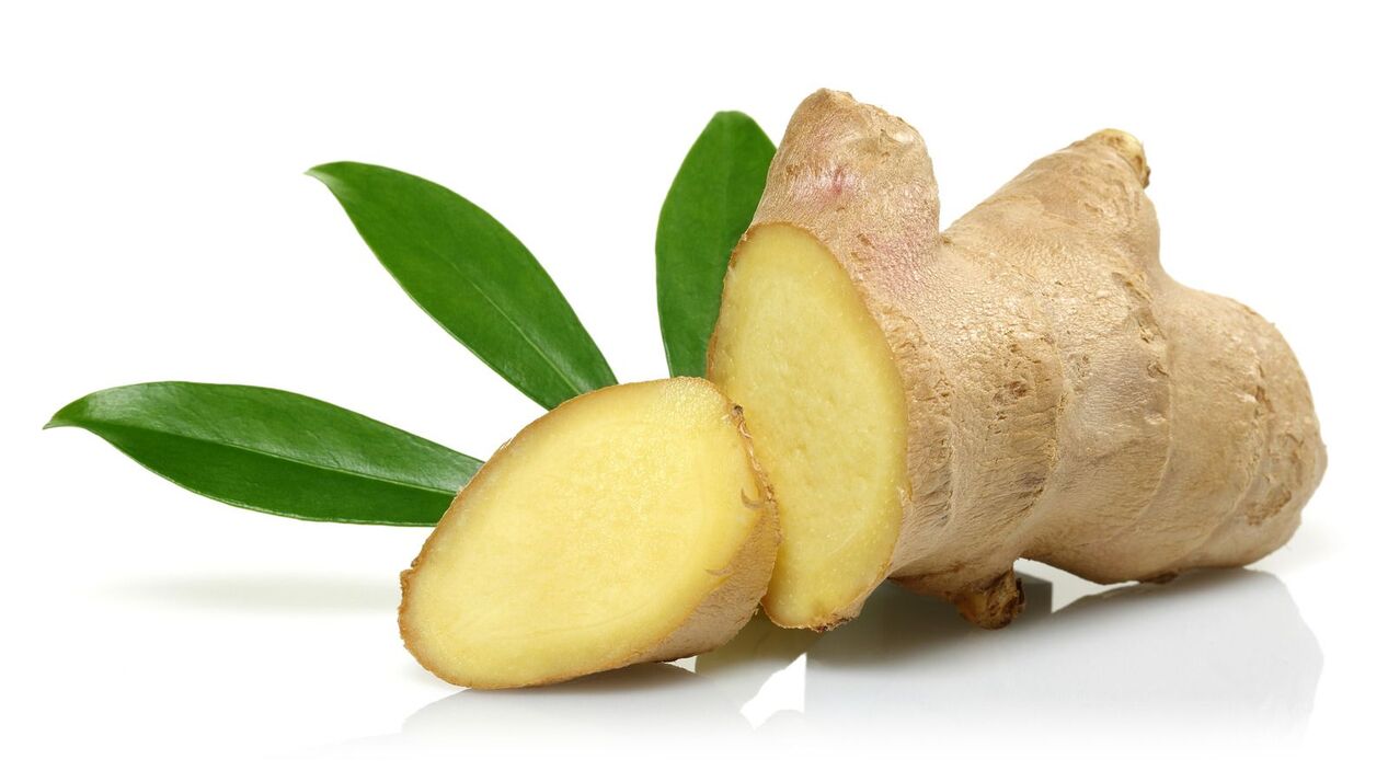 fréimhe ginger le haghaidh potency